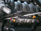 ジャガー XJ X350エンジンチェックランプ エンジン不調 点検、修理